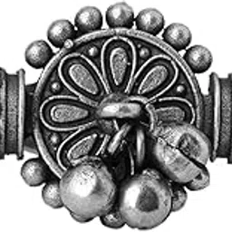 veni Women's Casual || Stylish || Style Statement || Classic || Gifts for Women & Girls || Oxidized Silver Replica Ring For Woman's and Girl (Colour:- Silver)-picture-38