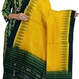 nuapatanapata Odisha Sambalpuri Handloom Woman's Pure Cotton Handloom Dress Material With Dupatta Bottom Wear 3 Pic Set Sambalpuri dress material Unstitched NUAPAT4-picture-44
