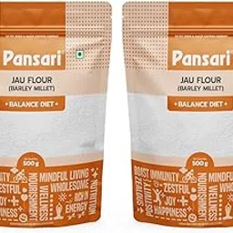 Pansari 100% Organic 1-Kg Jau Atta (Barley Flour) | Gluten-Free & Nutrient-Rich | Supports Blood Sugar Control & Digestive Health | Sourced from Certified Organic Farmers | Made in India-picture-12