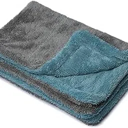 Microfiber Cloth for Car - Puremagic 1100 GSM Twisted Loop Super Absorbent Towel - Edgeless Design with Plush Pile, Lint Free Cloth for Drying & Detailing, Transparent (MicrofiberTowel-1)-picture-22