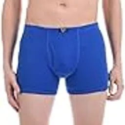 pepe jeans Men's Solid Cotton Antibacterial Trunks (Pack of 2) Classic Blue-picture-15