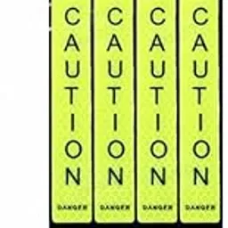 CARIZO Super Reflective Caution Decals for Car High-Intensity Night Visibility, Door Edge Diamond Graded Neon Warning Reflective Stickers Compatible with Maruti Suzuki Ignis (Type-II) 2020 Onwards-image-2
