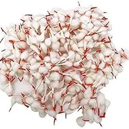 KanhaJi creations Diya Jyot Pooja Kesar Cotton Wicks (Red, White) - Pack of 2000-picture-23