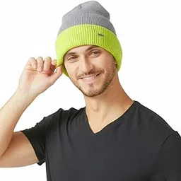 KOSHA Men Merino Wool Woolmark Reversible Cap | Suitable for temperatures ranging from -20°C to 10°C | Packs of 1 | Freestyle Design | Soft and Warm-image-5