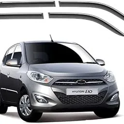Door Visor/Wind Deflector Compatible for Hyundai i10 (2010 to 2012) Type 2 (Set of 4pc)-picture-52