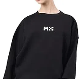 mkh Women's Winter Fleece Sweatshirt | Soft Round Neck Pullover for Gym, Streetwear & Casual Wear/MWSS-67-picture-23