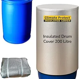 200 Litre Industrial Insulated Drum Cover, 200 Litre Capacity, 3-Layer Thermal Protection, UV-Resistant Oxford Fabric with EPE Foam and Aluminium PET Foil for Chemical, Pharma and Oil Storage Drum-image-36