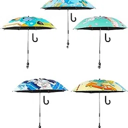 SNAPPSY Baby Stroller Parasol 360 Degree Stroller Sun Shade for Pram Wheelchair Bike-image-37