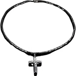Ubervia Endurance & Energy - 6XCross Unisex Magnetic NeckBeads Stone for Therapy Health C X7K5-picture-33