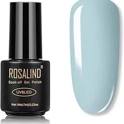 ROSALIND Gel Nail Polish UV LED Nail Polish Nail Manicure Long Lasting Nail Art Color Gel Need UV Lamp to Cure UV Gel Polish (7ml-47)-image-85