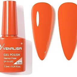 VENALISA 7.5ml #436 Gel Nail Polish Soak Off UV LED Nail Gel Polish Nail Art Starter Manicure Salon UV Gel Polish need UV light to Cure-picture-20