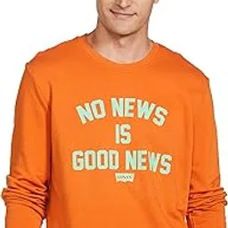 levi's Men's Polycotton Regular Fit Styled Crew Neck Sweatshirt-picture-22