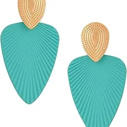 yellow chimes Drop Earrings for Women | Bohemian Style Fashion Blue Drop Earrings | Hanging Drop Long Earrings for Gifting | Birthday Gift for Girls Anniversary Gift for Women-picture-41