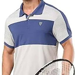 technosport Men Polyester Half Sleeve Polo T-Shirt for Workout and Regular Use with Quick Dry and SPF50+-picture-12