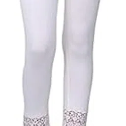 Women’s Stretch Lace Fit Viscose 4 Way Lycra Designer Bottom Lace Leggings-picture-46