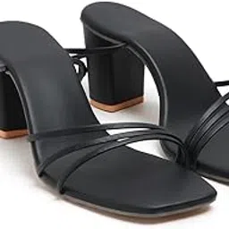 kaniza Stylish Tie-up Heeled Gladiators Sandals For Women & Girls-picture-24