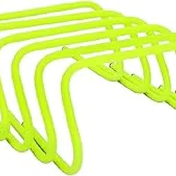 Agility Hurdle for Sports Training, Jumping Drills, Soccer, Football, Gym, Fitness (12 inch, Pack of 12)-picture-37
