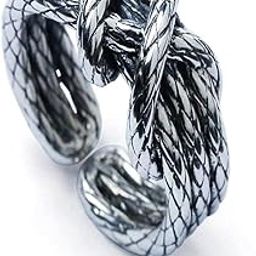 meenaz Rings for Men Boys girls dragon claw rings for men adjustable animal rings Punk Vintage Jewelry Biker Ring Stainless Steel Rings gothic Fashion gift Silver Oxidised Metal Rings for Women -159-picture-20