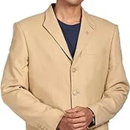arvind AD Dobby Convertible Collar Blazer-picture-13