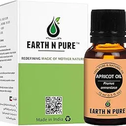 Earth N Pure Apricot Oil (Khumani Oil) Cold Pressed, Natural and Therapeutic Grade 15 ml-image-2