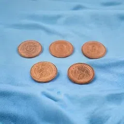 Dharmsaar Original Tambe Ka Sikka for Pooja/Puja, Astrological Pure Copper Coins Set of 5 for Lal Kitab Remedy, Small Tambe Ke Sikke Without Hole for Grah Pravesh-image-56