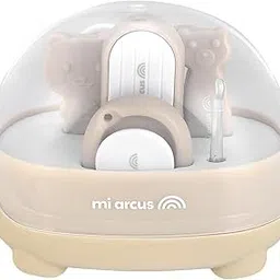 Mi Arcus Baby Grooming Scissors & Nail Clipper Kit Manicure Set Pack of 5- Ivory, 0M+-picture-11