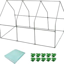 STYLEHEAVEN Mini Greenhouse Portable Green House Plant Stand for Gardening Outdoor Patio 80cmx150cm-picture-16