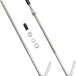 J Hook Battery Hold Down Bolts, Stainless Steel J bolts Set, Battery Hold Down Kit, Rust-Resistant Car Battery Holder with J Bolts, Car Accessories for Most Vehicles (8 INCH)-picture-15