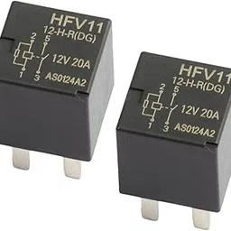 tecsunjia 2pieces HFV11/12-H-R 20A DC12V SPST-NO Automotive Relays-picture-40
