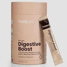 Vamnaya Digestive Boost - Prebiotics and Probiotics for Gut Health with Isabgol, Ajwain & Cumin Powder - Relieves Bloating, Gas & Acidity - Probiotics Supplement for Gut Health - 15 Sachets (5g Each)-picture-30