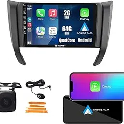 Kunfine Car CarPlay Android Auto Navigation Stereo GPS Radio Camera Display 9" IPS Touchscreen Headunit Tablet Media Player for Nissan Navara Np300 Frontier 2017-2021, if Applicable Quad Core 2G+64G-picture-15
