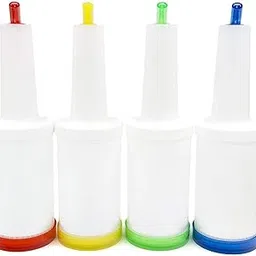 THW® 1 LTR Store & Pour Cocktail Martini Mixer Shaker Maker Save & Serve Bottles,Easily Mix Pour and Store (Color May Vary) - 4 Piece Set-picture-19