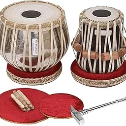 SG Musical Tabla Set with Wooden Tabla Drums, Bayan, Dayan, Tabla Cushion and Hammer-picture-17