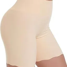 fshway Women’s Tights High Waist Tummy Control Seamless Smooth Safety Shorts/Boyshort Panties/Under Skirt Shorts/Cycling Thighs Short-picture-37