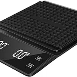 MERISHOPP Coffee Digital Scale With Timer Kitchen Food Scale For Baking Household Shop-image-38