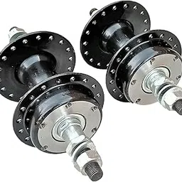 CYBIC Front and Rear Bicycle Hub Set, Black, 36 Holes, High Performance Cycling Component-picture-16