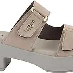 medifeet Women’s Dual Strap Buckle Slip-On Heels-picture-11