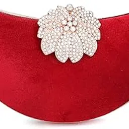 tooba Handicraft Hand Embroidered Box Clutch Bag Purse for Bridal, Casual, Wedding Bag for Women & Girls-picture-50