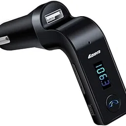 Placehap CARG7 Universal Wireless Bluetooth FM Transmitter in-Car FM Adapter Car Kit with Hand-Free Call/Stereo Music Player and USB Car Charger for All Android and iOS Devices (Multicolour)-picture-32