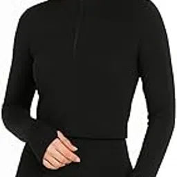 ATLIEST Women's Active Zip-Up Training Top-picture-14