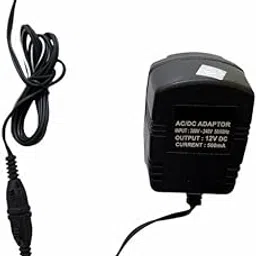 Rosolly 12V 500mA Power Adapter, Power Supply AC Input 200 240 V and Output 12V 500mA for Set Top Box_DTH Box, CCTV System, Router, Other Electronics And IT Gadgets with DC Pin (Black)-PID39274| Compu-picture-24