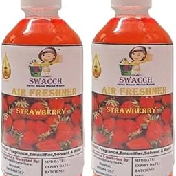swacch Air Freshner For Home, Hotels I Work Space & Office I Long Lasting I Ready to use I Water Based I Strawberry 200ml Pack of 2-picture-18