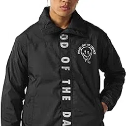 Men's Nylon Oversized Fit High Neck Windcheater Jacket | Bewakoof Air 1.0 | Jacket for Men Winter Wear-picture-22