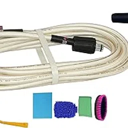 Digital Craft Pressure Washer Hose Pipe 170Bar 2465PSI, M22*1.5 * 14mm High Pressure Washer Hose Spray Water Pressure Washer Pipe 8MTR,Housekeeping 5 Item Set,Snow Foam Lance Gun-picture-34