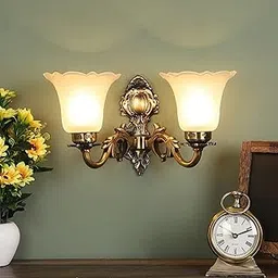 ELIANTE Antique Brass Metal Wall Light NO-1-2W | 3 Years Warranty | Free - LED LAMP-picture-14