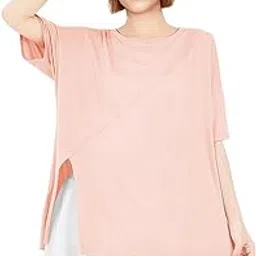 sannidhi Women's Short Sleeve Workout Shirts Breathable Activewear Yoga T-Shirts with Side Slits Gym Athletic Tee Tops-picture-28