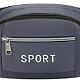 Fanny Pack Waist Bag Crossbody Bag Belt Bag for Running Travel Hiking Grey-picture-24