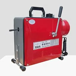 UniQMart® Powerful Electric Drain Dredger for Clogged Toilets, Sinks & Drains - 3000W Pipe Cleaning Machine-picture-14