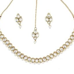 karatcart Traditional Kundan Jewellery Set for Women-picture-31