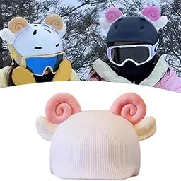 CALANDIS Ski Helmet Cover Cute Helmet Decoration for Single Board Outdoor Sports Bike | Winter Sports | Clothing | Protective Gear-picture-43